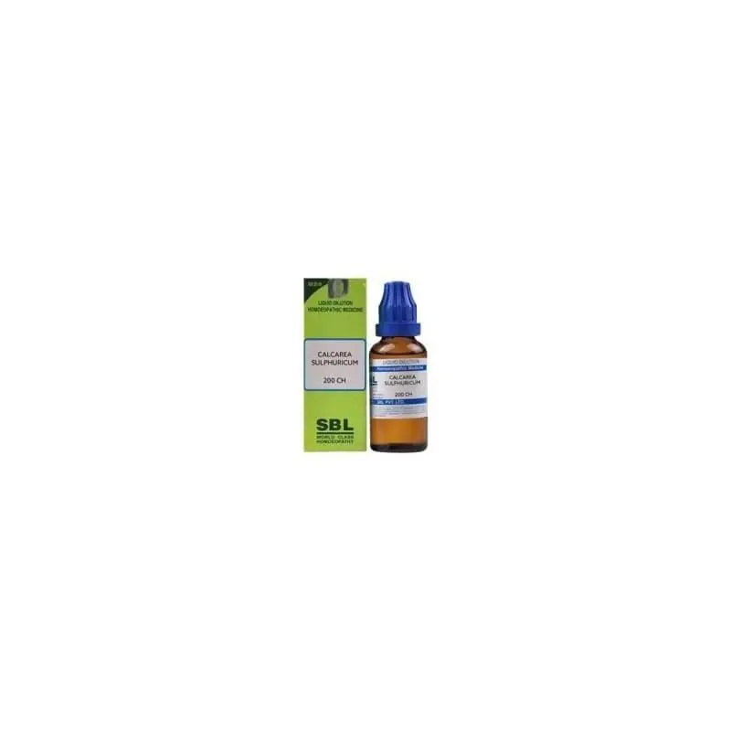 SBL Homeopathy Calcarea Sulphuricum Dilution