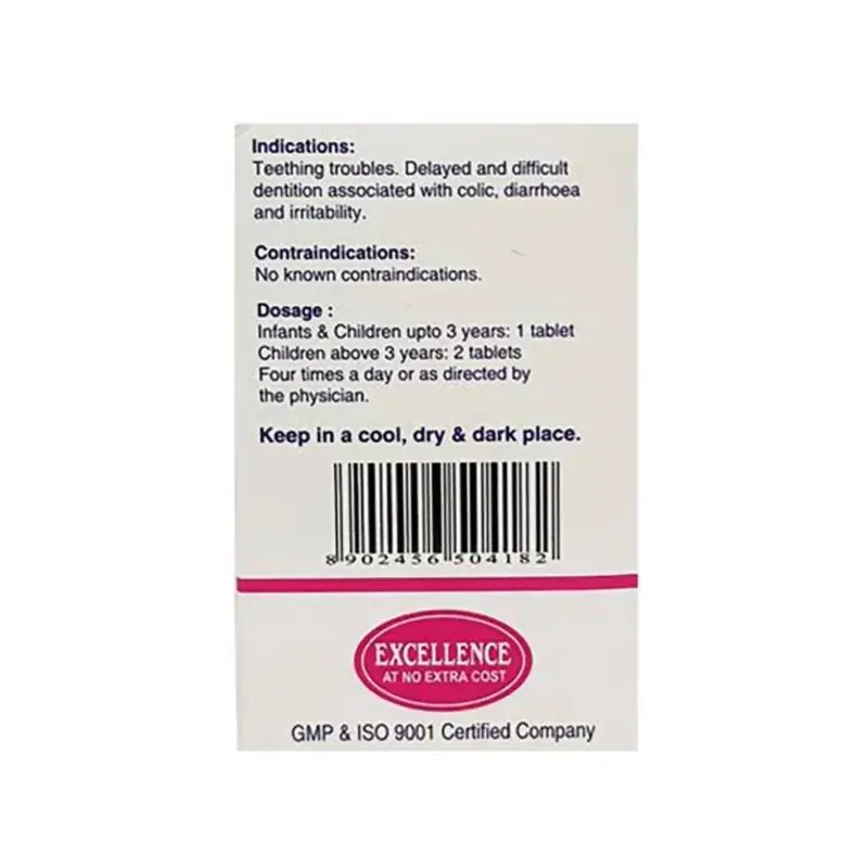 SBL Homeopathy Denton Tablets