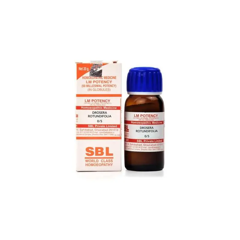 SBL Homeopathy Drosera Rotundifolia LM Potency
