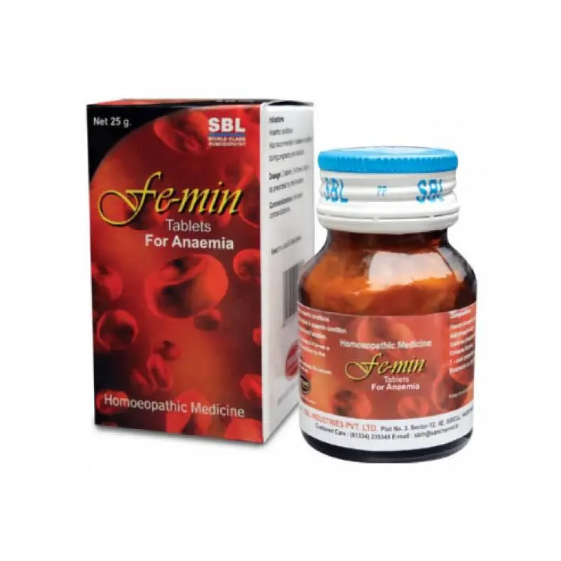 SBL Homeopathy Fe-min Tablets