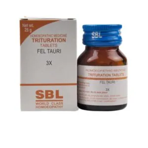 SBL Homeopathy Fel Tauri Trituration Tablets