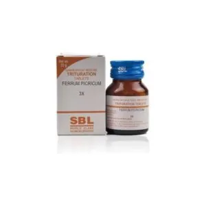 SBL Homeopathy Ferrum Picricum Trituration Tablet