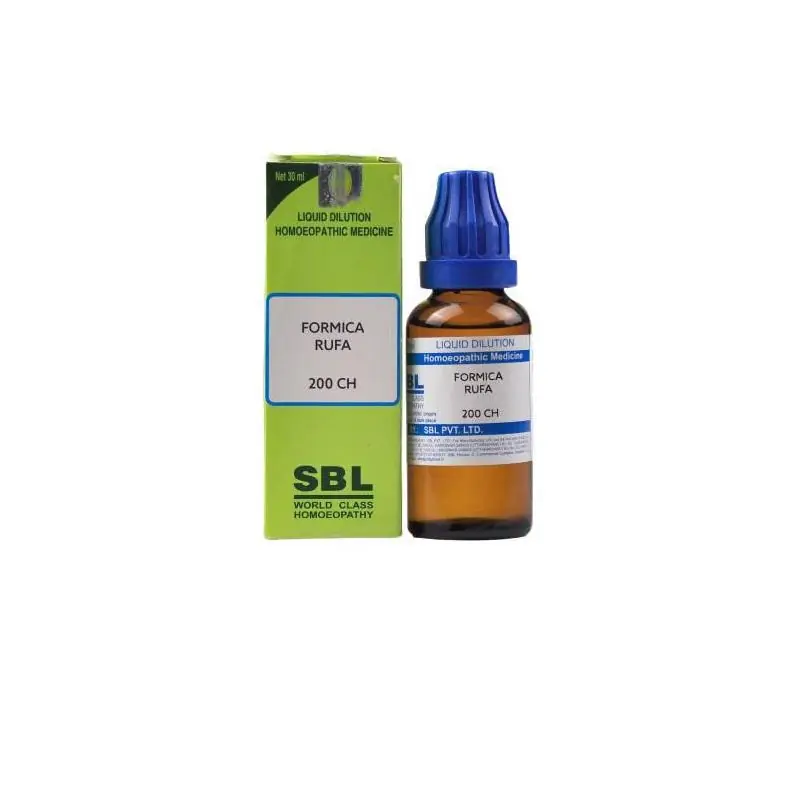 SBL Homeopathy Formica Rufa Dilution