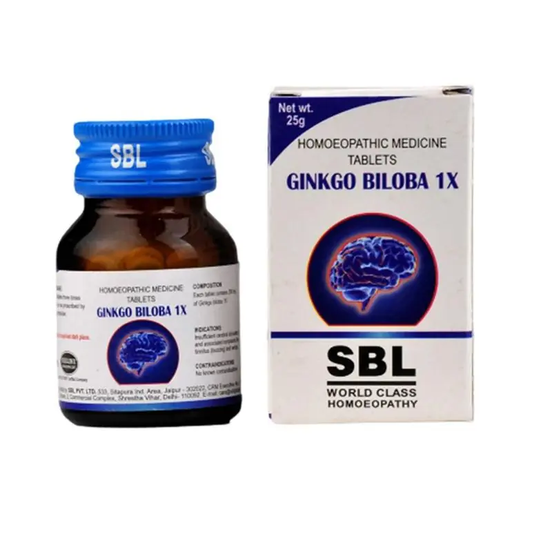 SBL Homeopathy Ginkgo Biloba Tablets