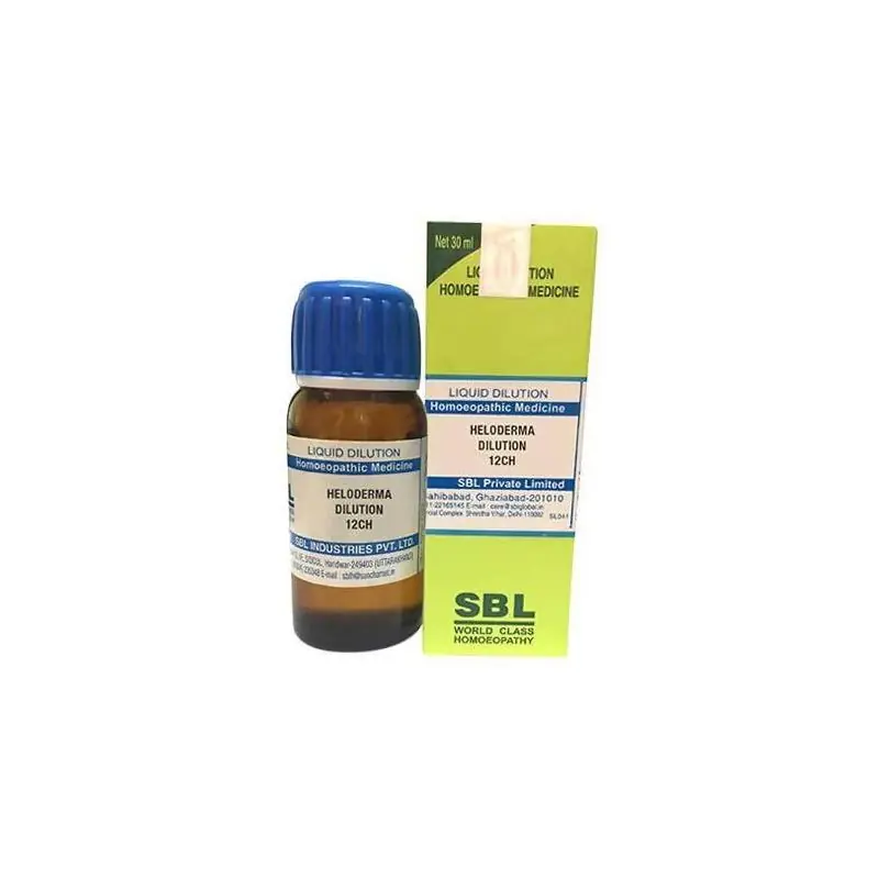 SBL Homeopathy Heloderma Dilution