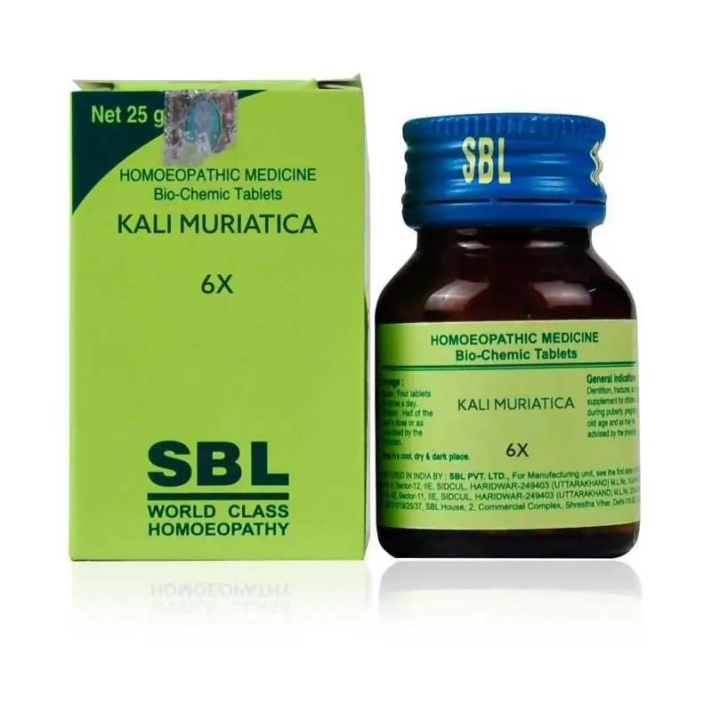 SBL Homeopathy Kali Muriaticum Biochemic Tablets