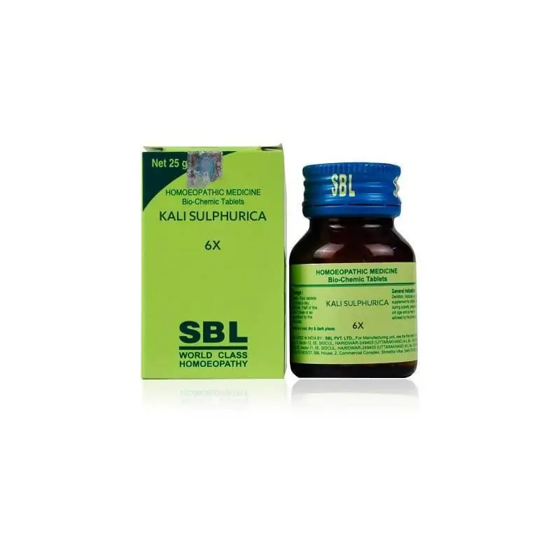 SBL Homeopathy Kali Sulphurica Biochemic Tablets