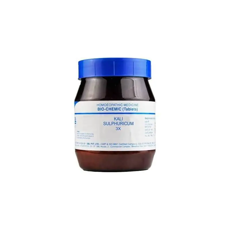 SBL Homeopathy Kali Sulphurica Biochemic Tablets