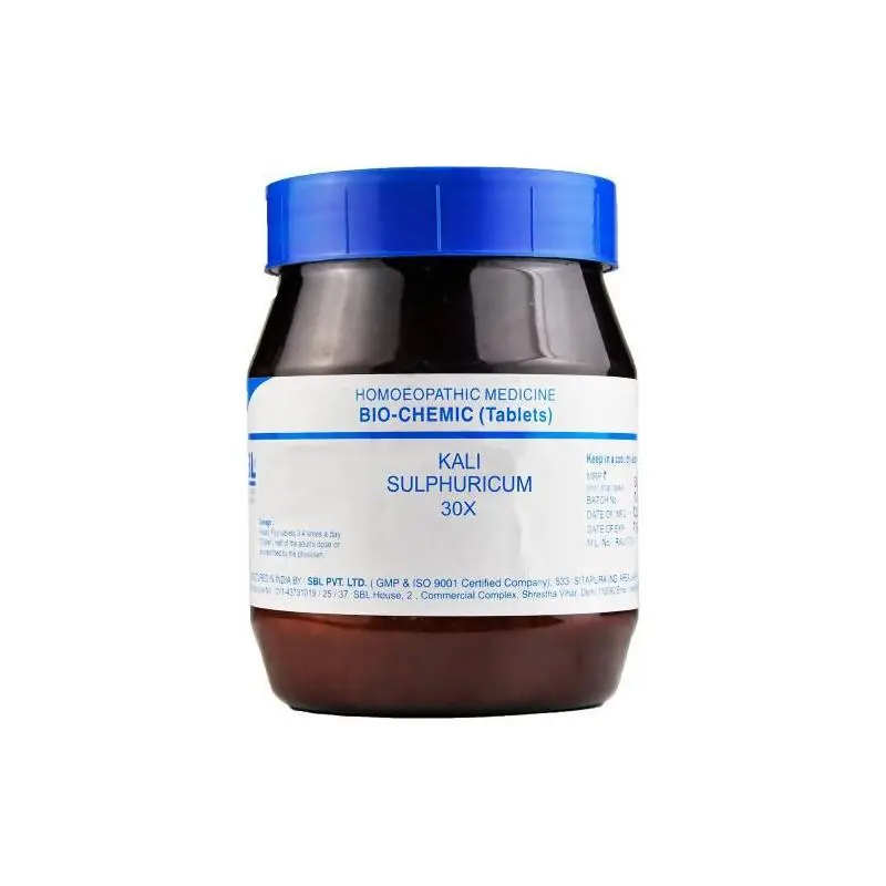 SBL Homeopathy Kali Sulphurica Biochemic Tablets