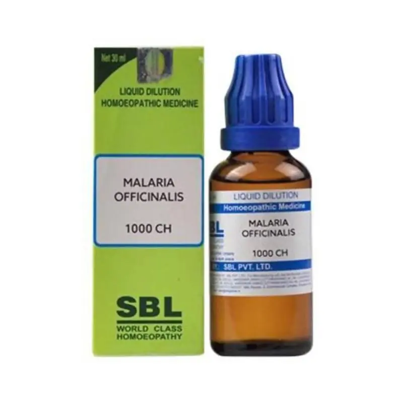 SBL Homeopathy Malaria Officinalis Dilution