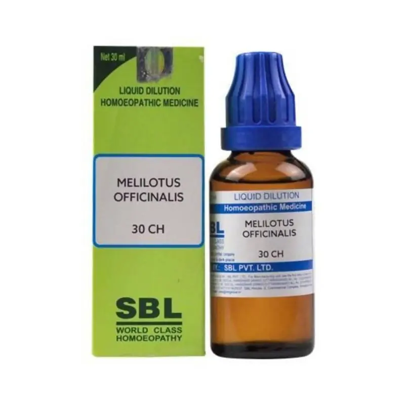 SBL Homeopathy Melilotus Officinalis Dilution