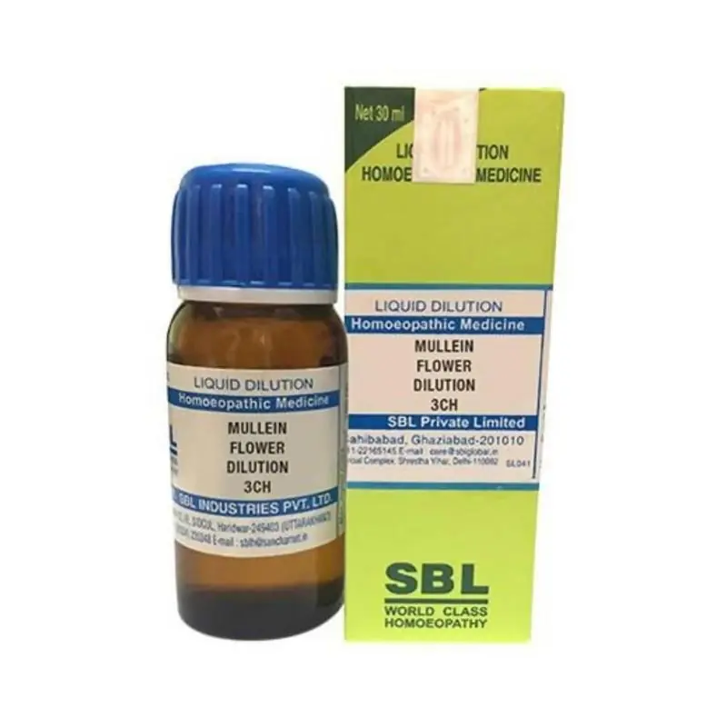 SBL Homeopathy Mullein Flower Dilution