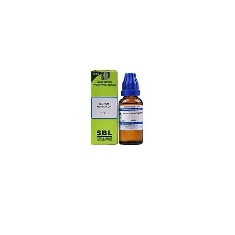 SBL Homeopathy Natrum Muriaticum Dilution