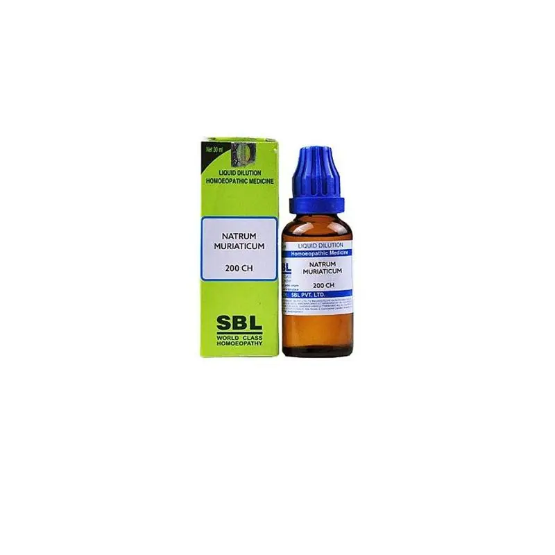 SBL Homeopathy Natrum Muriaticum Dilution