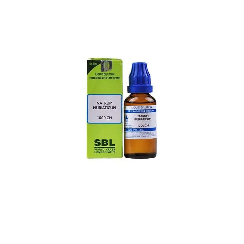SBL Homeopathy Natrum Muriaticum Dilution