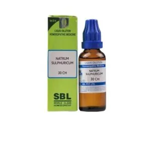 SBL Homeopathy Natrum Sulphuricum Dilution