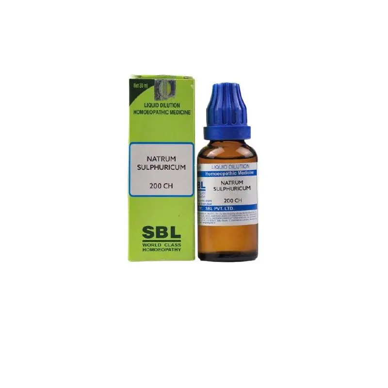SBL Homeopathy Natrum Sulphuricum Dilution