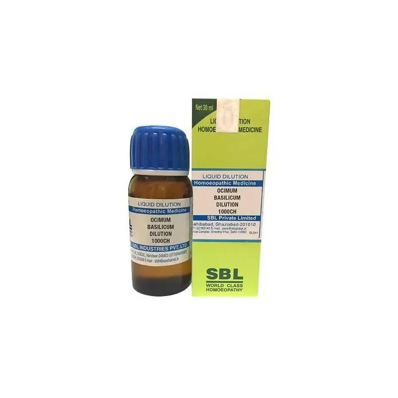 SBL Homeopathy Ocimum Basilicum Dilution