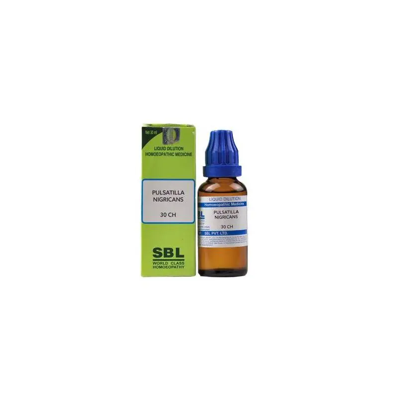 SBL Homeopathy Pulsatilla Nigricans Dilution