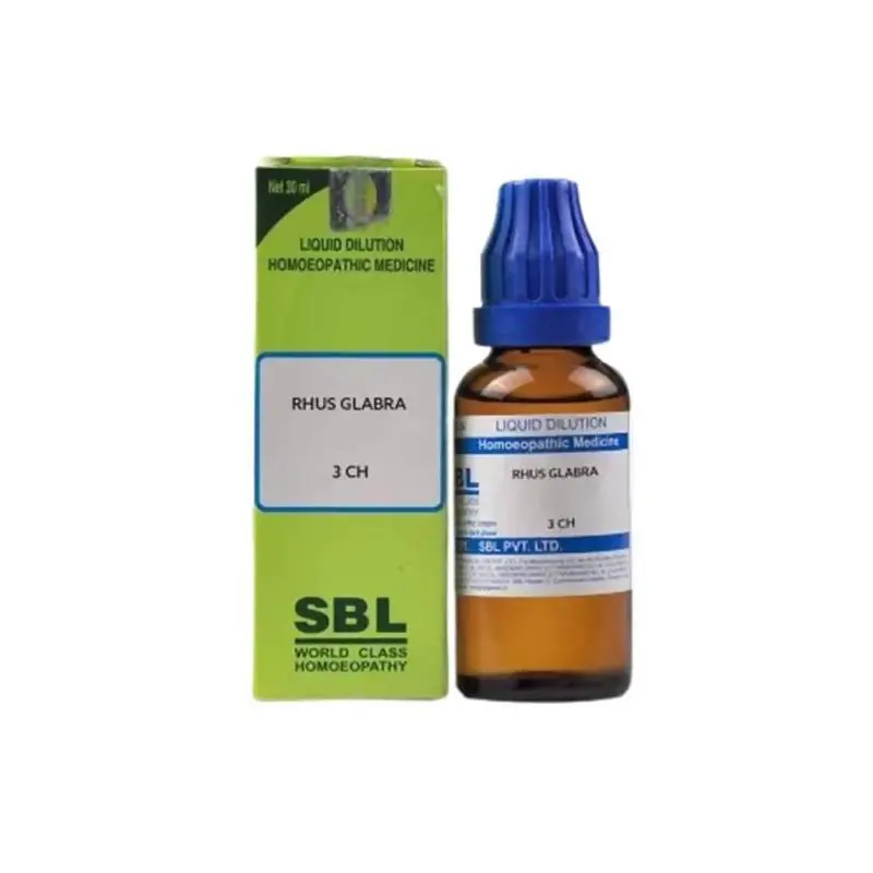 SBL Homeopathy Rhus Glabra Dilution