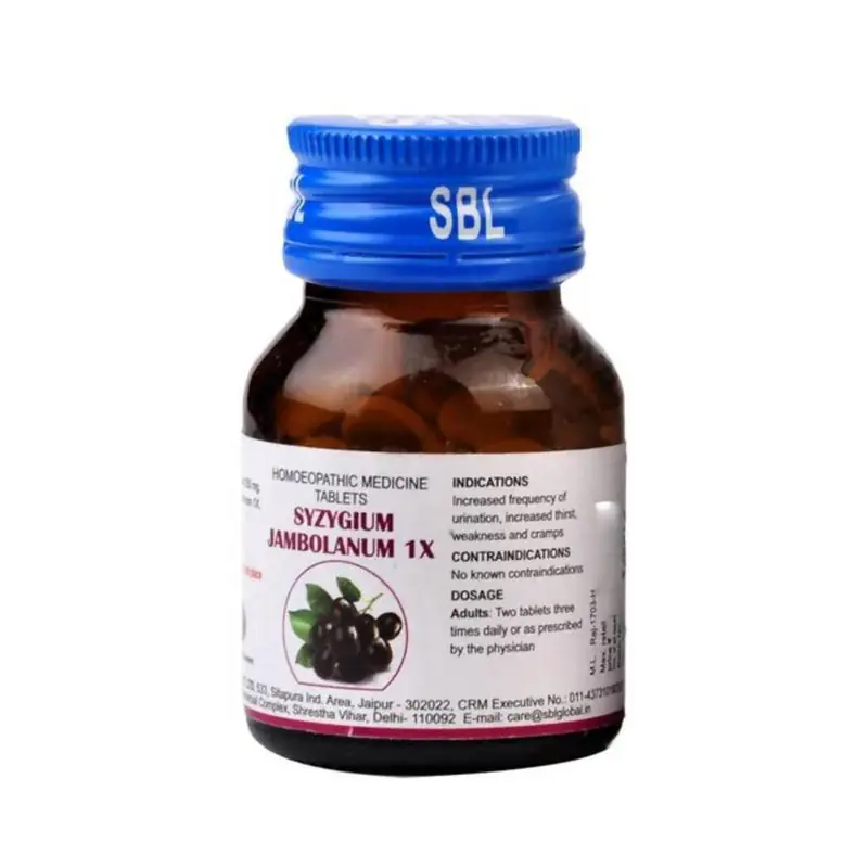 SBL Homeopathy Syzygium Jambolanum Trituration Tablets