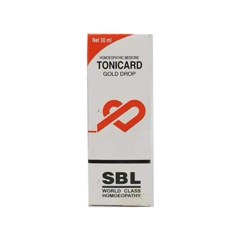 SBL Homeopathy Tonicard Gold Drops