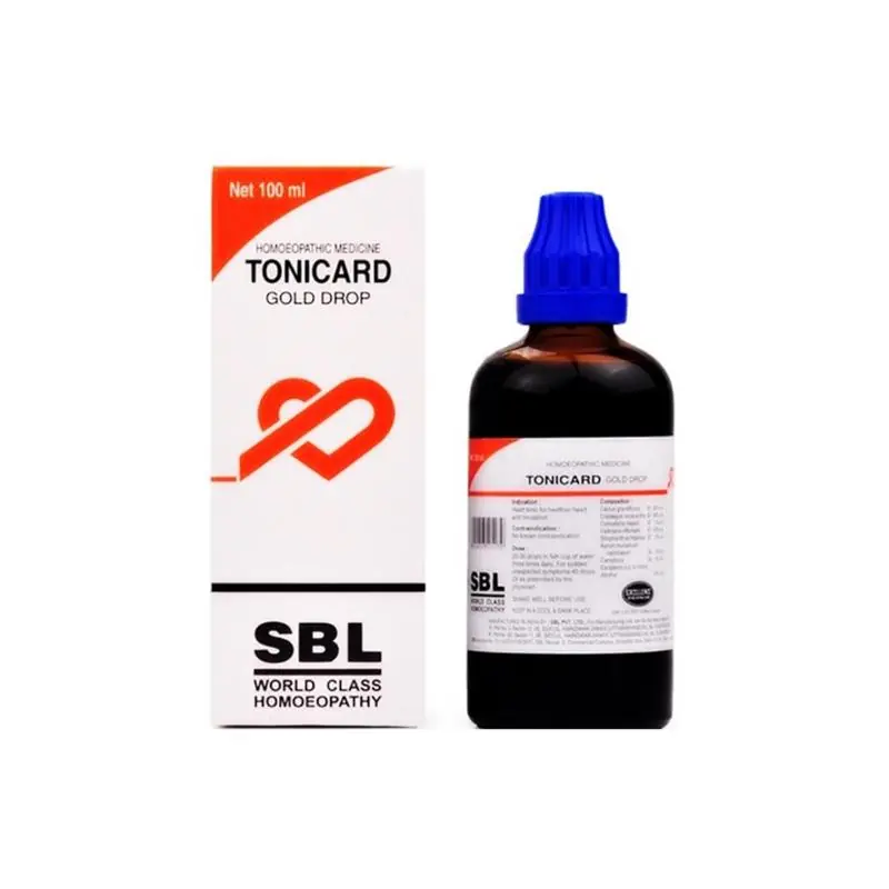 SBL Homeopathy Tonicard Gold Drops