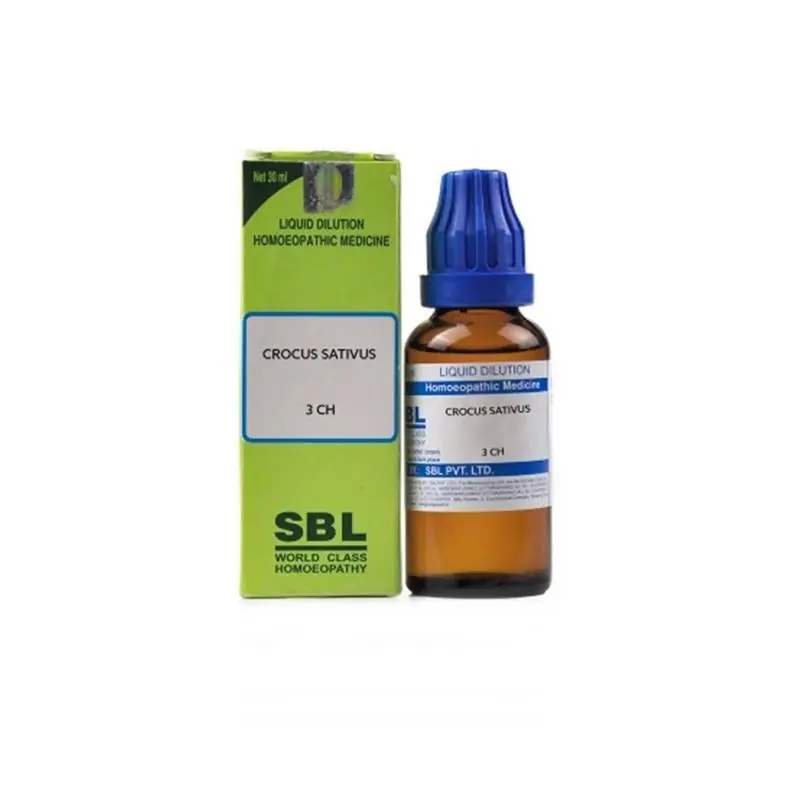 SBL Homoepathy Crocus Sativus Dilution