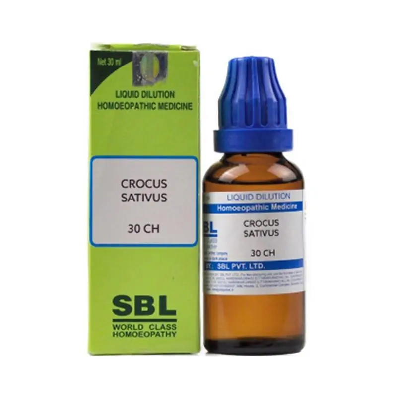 SBL Homoepathy Crocus Sativus Dilution