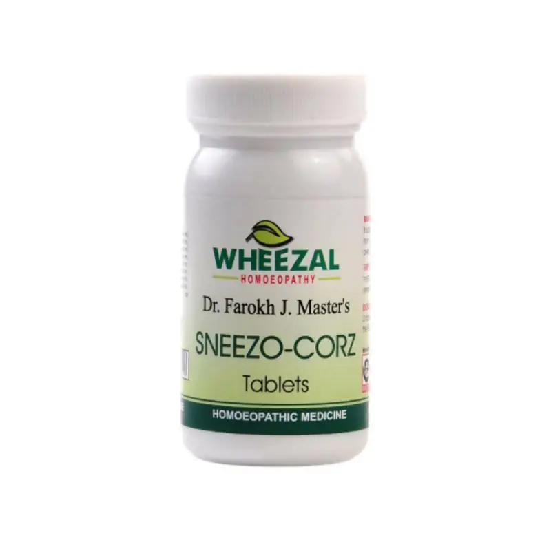 Wheezal Homeopathy Sneezo-Corz Tablets