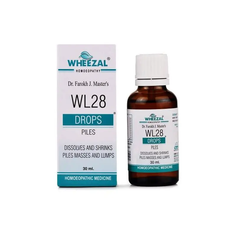 Wheezal Homeopathy WL-28 Piles Drops
