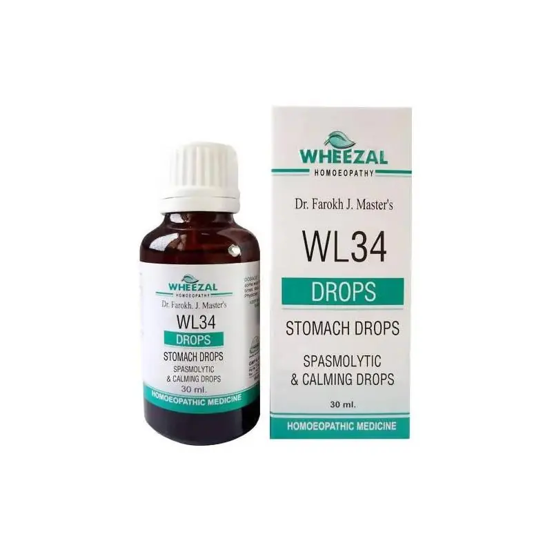Wheezal Homeopathy WL-34 Drops
