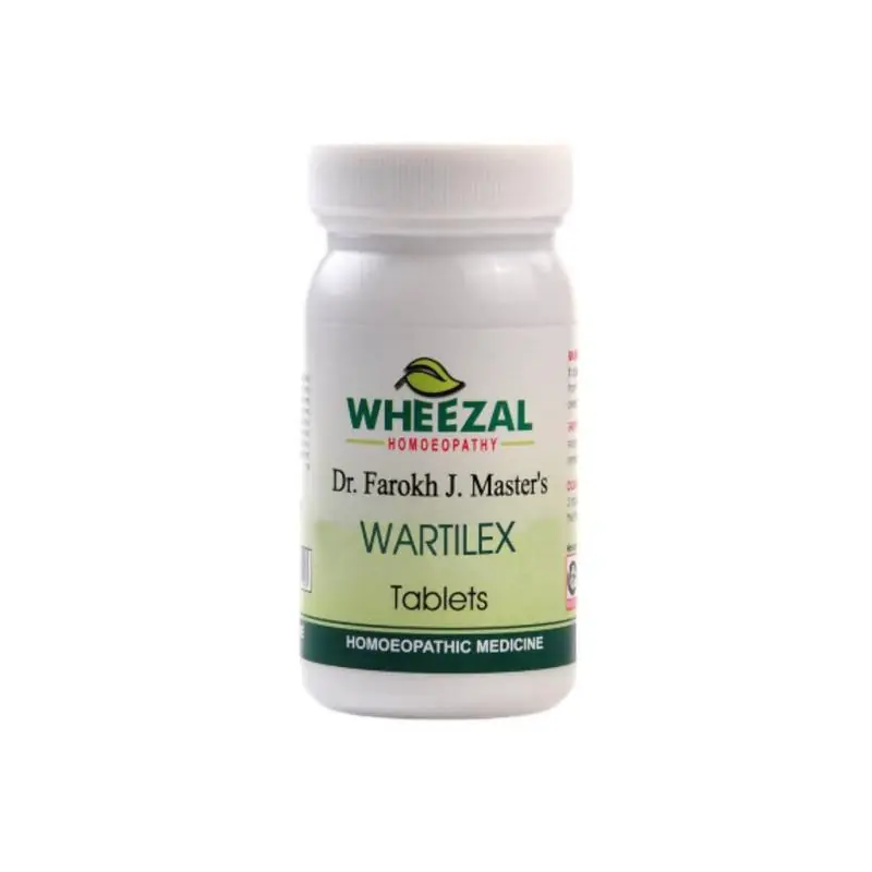 Wheezal Homeopathy Wartilex Tablets