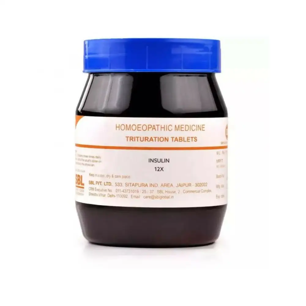 SBL Homeopathy Insulin Trituration Tablets