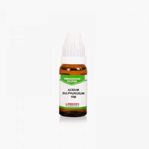 Bakson's Homeopathy Acidum Sulphurosum