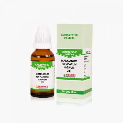 Bakson's Homeopathy Manganum Oxydatum Nigrum