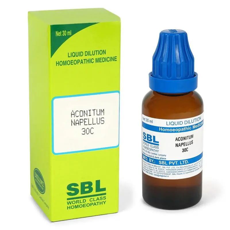 SBL Homeopathy Aconitum Napellus LM Potency Dilution