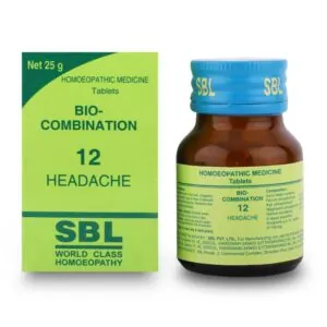 SBL Homeopathy Bio-Combination 12 Bio-Combinations