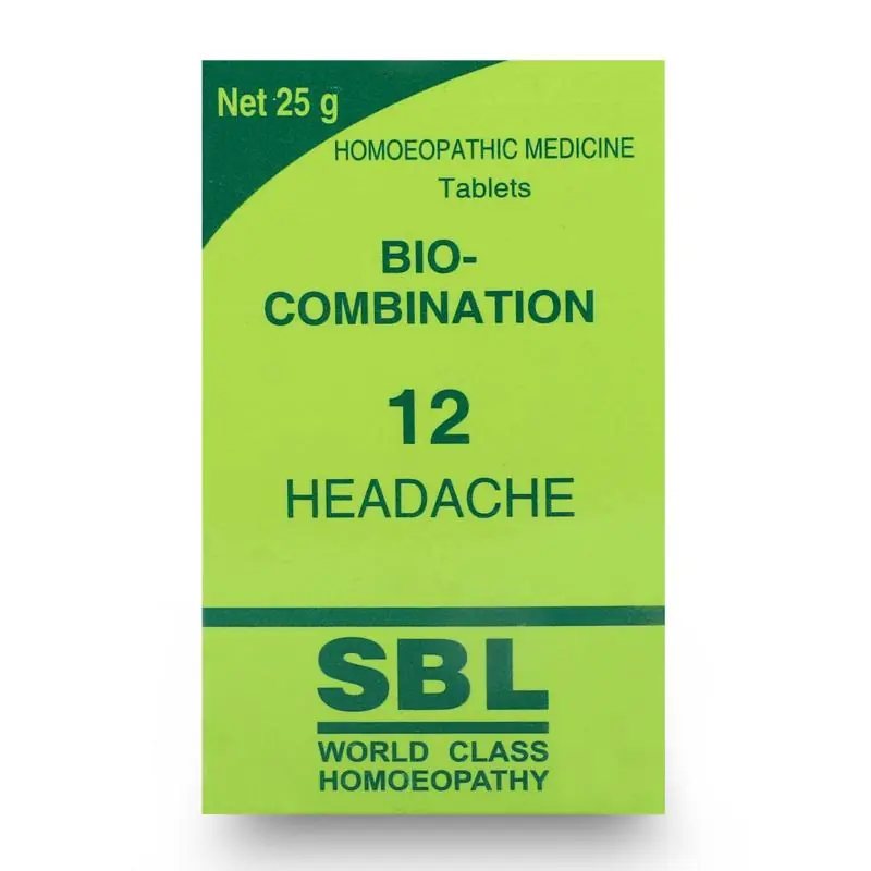 SBL Homeopathy Bio-Combination 12 Bio-Combinations