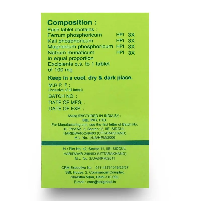 SBL Homeopathy Bio-Combination 12 Bio-Combinations