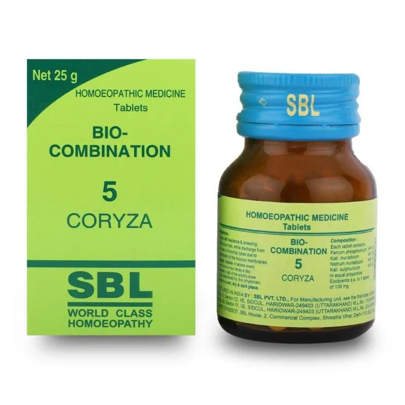 SBL Homeopathy Bio-Combination 5 Respiratory Care