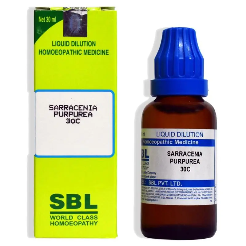 SBL Homeopathy Sarracenia Purpurea Mother Tincture Q