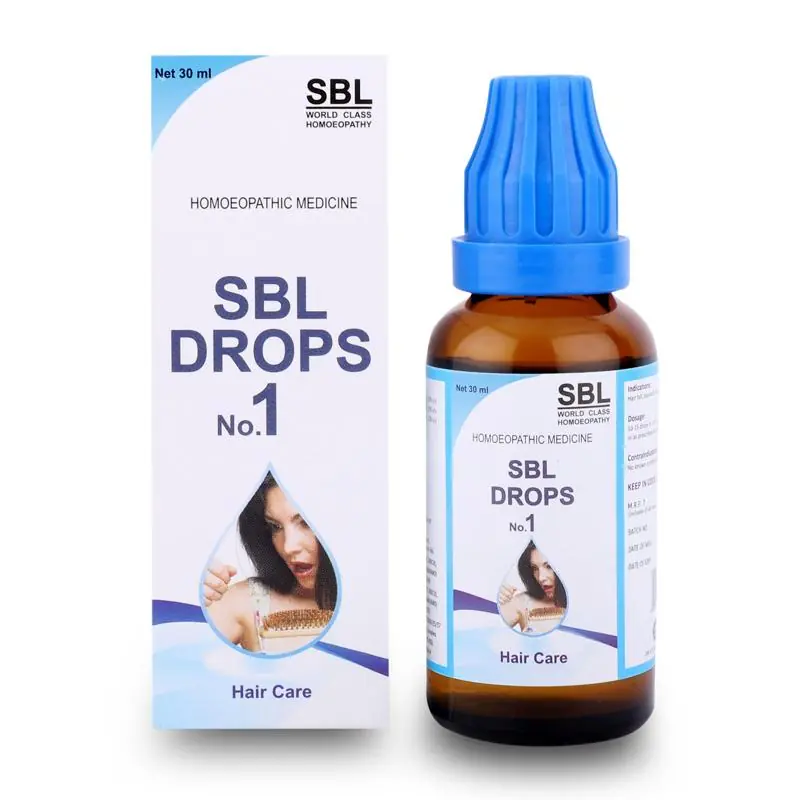 SBL Homeopathy Sbl Drops No.1 Hair Care