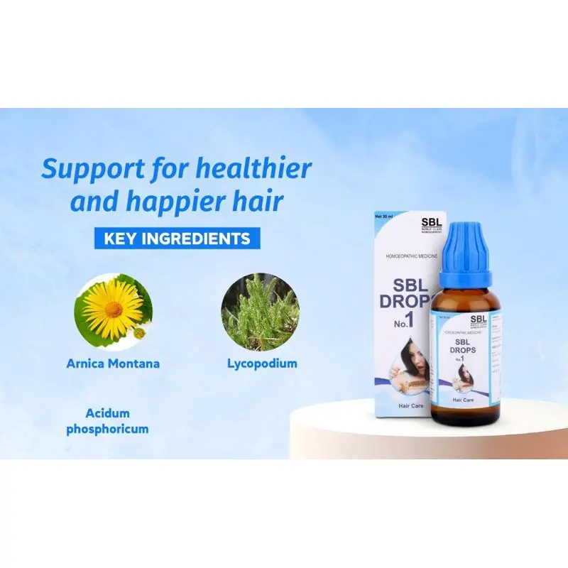 SBL Homeopathy Sbl Drops No.1 Hair Care