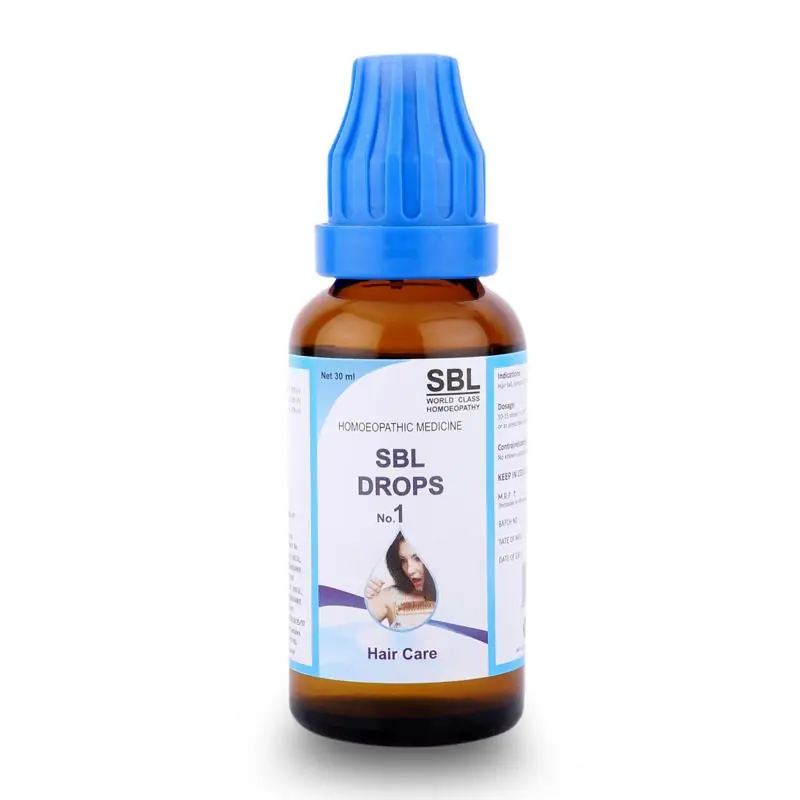 SBL Homeopathy Sbl Drops No.1 Hair Care