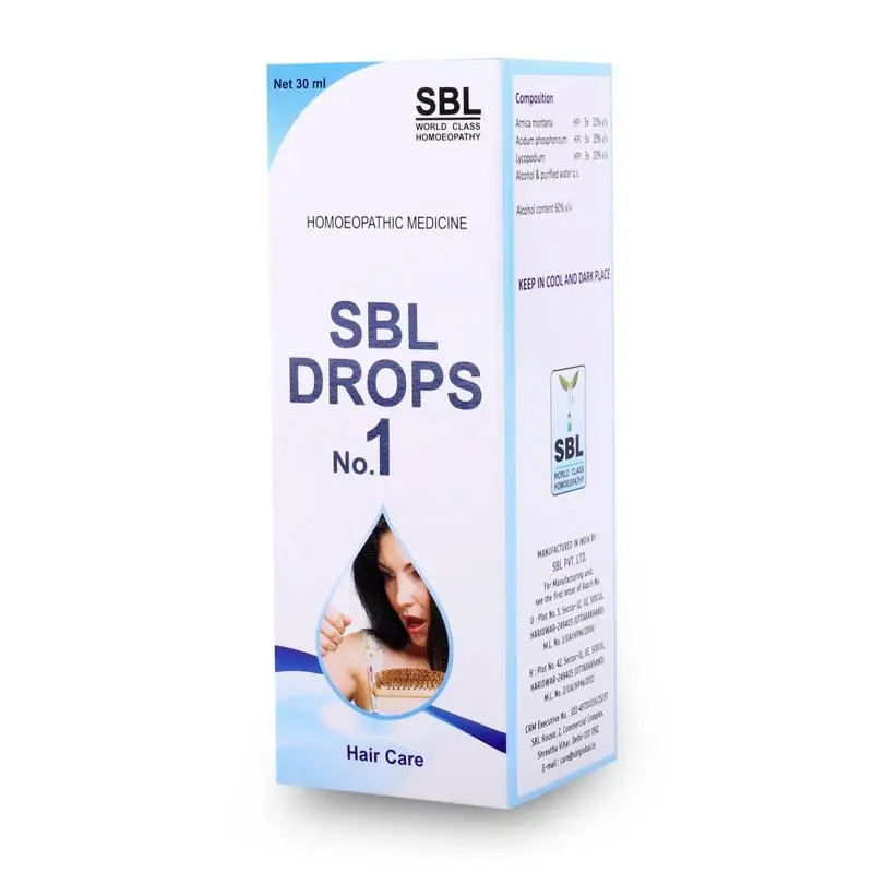 SBL Homeopathy Sbl Drops No.1 Hair Care